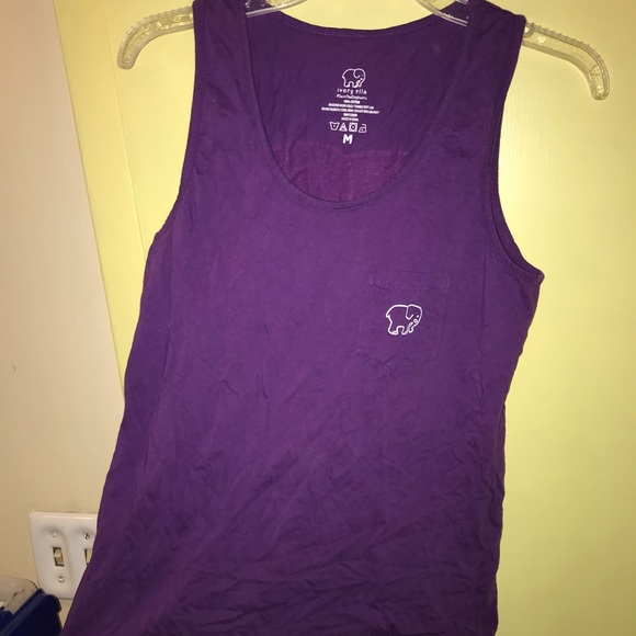 ivory Ella Tank Top Purple - Picture 1 of 2